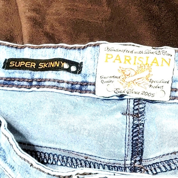 Parisian Super Skinny Women's Denim Jeans Size 7 - Picture 11 of 13